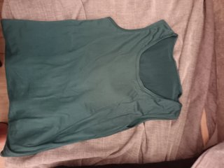 Camiseta sin mangas negra Talla L