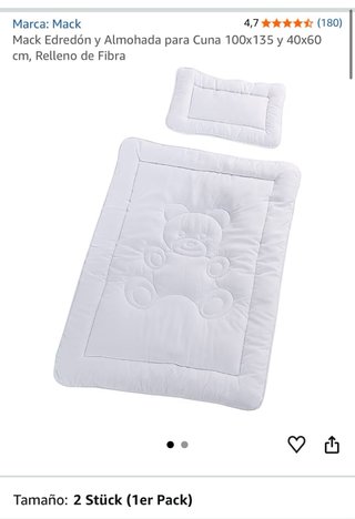 Funda nórdica y almohada Rey León. Incluye relleno