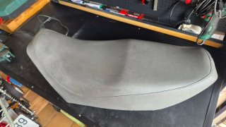 Asiento Yamaha XS400 Gris