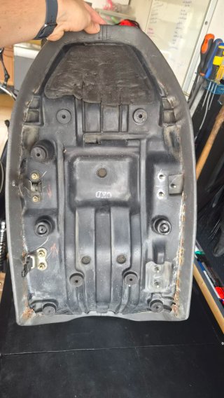 Asiento Yamaha XS400 Gris