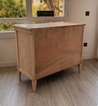 Cómoda Antigua Luis XVI francesa madera lavada
