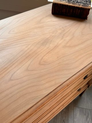 Cómoda Antigua Luis XVI francesa madera lavada
