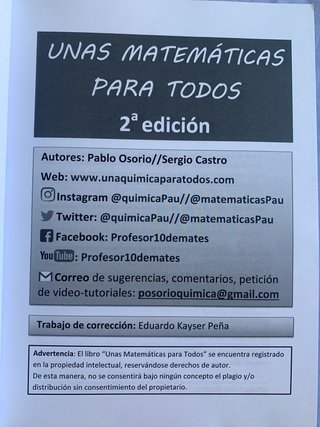 Unas matemáticas para todos
