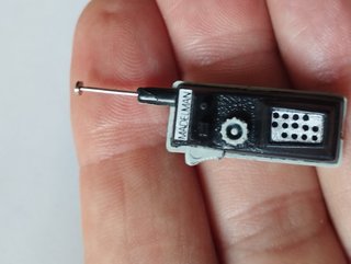 WALKIE TALKIE CON SU PEGATINA madelman ORIGINAL(12