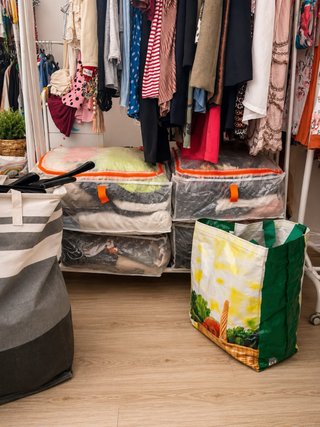 Lote 4 Bolsas Ropa Mujer Invierno