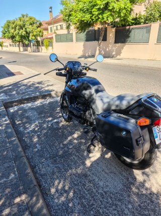 BMW K 75 Naked Negra