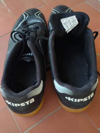 Zapatillas Futsal Kipsta Negras Talla 45