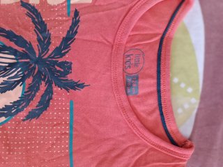 Camiseta sin mangas T-8 Naranja