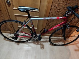 Bicicleta de carretera Btwin 1909Roja