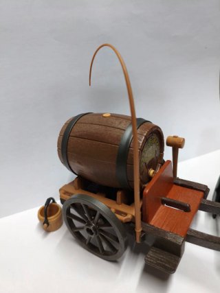 Playmobil Monje Tonelero con Carro y Barril
