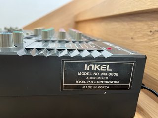 Inkel MX-880E mixer vintage 8 canali da testare