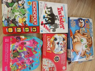 Lote 5 Juegos de Mesa Infantiles