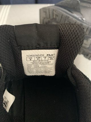 Zapatillas Deportivas Fila Negras