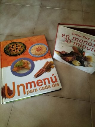 Lote DOS LIBROS COCINA