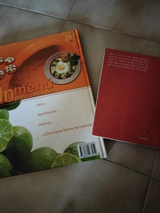 Lote DOS LIBROS COCINA