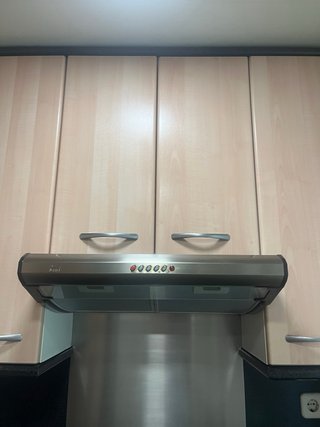 Cocina completa madera y metal