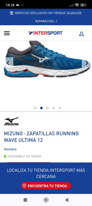Zapatillas Mizuno Running Wave Ultima 12
