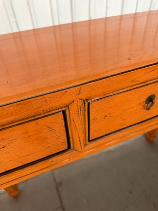 Consola de madera lacada NUEVA