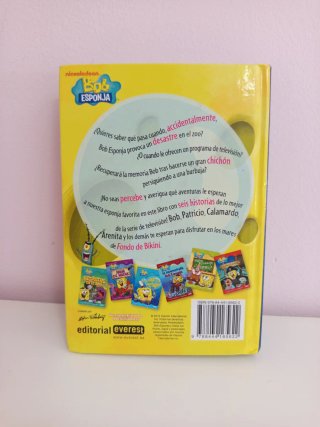 Libro Bob Esponja. Historias de Fondo de Bikini