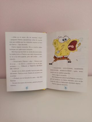 Libro Bob Esponja. Historias de Fondo de Bikini