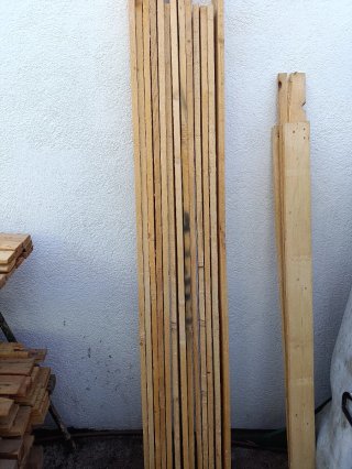 Lote de 13'piezas tablas de madera