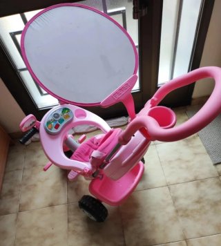 Triciclo rosa para niña