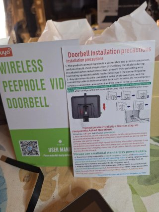 Mirilla WiFi con pantalla