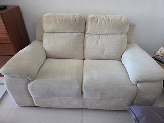 Conjunto Sofás 2 y 3 Plazas Beige