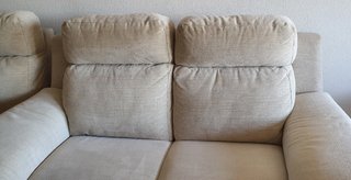 Conjunto Sofás 2 y 3 Plazas Beige