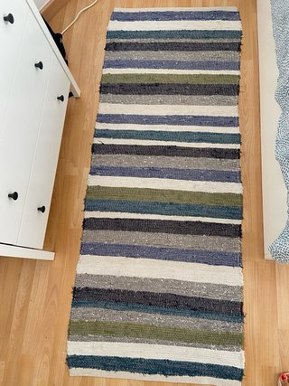 Alfombra rayas 80x150 cm