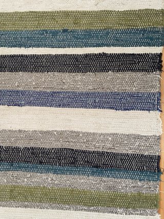 Alfombra rayas 80x150 cm