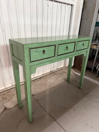 Consola de madera lacada NUEVA