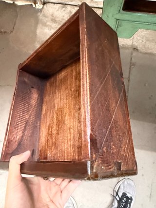 Consola de madera lacada NUEVA