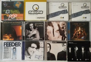 Lote 15+ CDs Música Pop Rock Español e Internacion