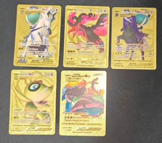 Cartas Pokémon V / V MAX Doradas