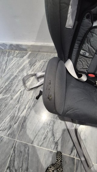 Silla de coche Isofix gris
