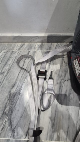Silla de coche Isofix gris