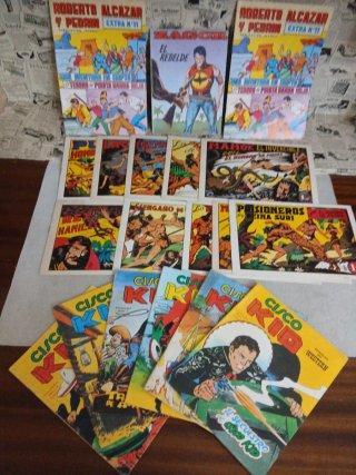 REBAJADO.Lote 85 Cómics Tebeos Antiguos