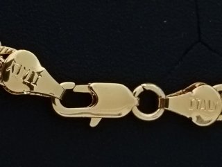 Cadena laminada oro 18k