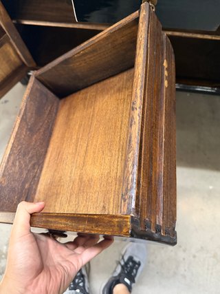 Cómoda lacada madera maciza nueva