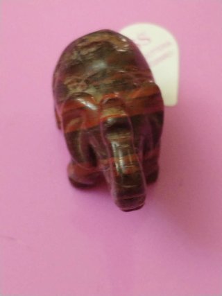 Diaspro elefante Ganesh naturale pietra minerale