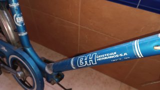 Bicicleta BH Clásica Vintage Azul