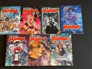 Lote de 7 números de Planeta Manga