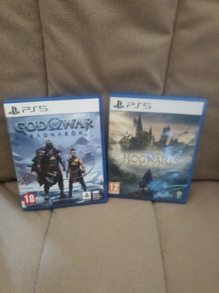 Consola PS5 lector + base vertical y juegos