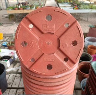 Vaso Rotondo Plastica Diametro 22cm