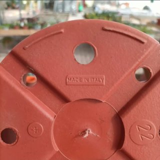 Vaso Rotondo Plastica Diametro 22cm