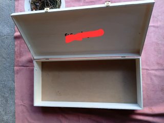 Cajón de madera para recuerdos