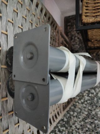 Patas  regulables 70 cm alto 5 euros las 5 patas