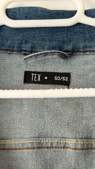 Chaqueta tejana azul