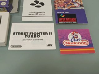 Super Nintendo Street Fighter II Turbo PAL